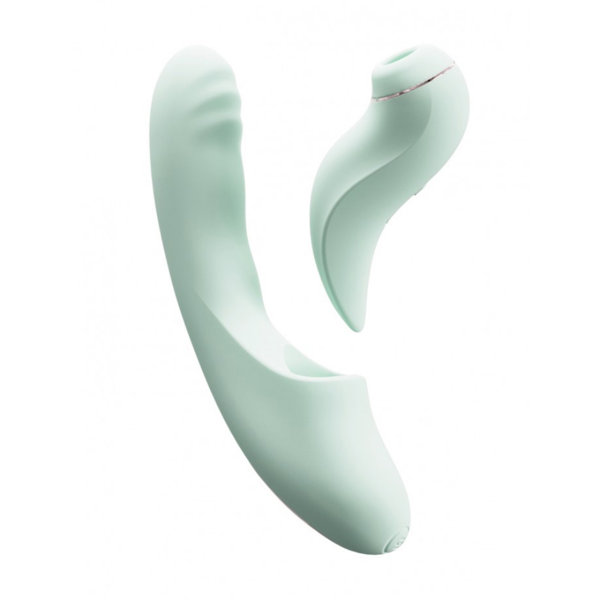 Toycod 二奈美（ふなみ） セパレート式吸うやつ 1台5役 温感 吸引バイブ 女性アダルトグッズ 中いき 玩具